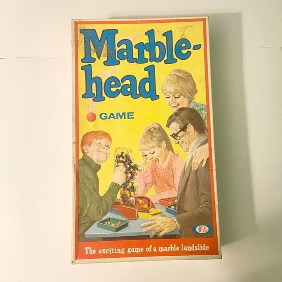 Vintage 1969 Marblehead Board Game  Ideal Marble Landslide in Original Box - Picture 1 of 16